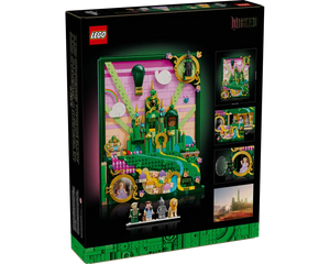 LEGO Wednesday 75685 - Emerald City Wall Art - Authentic LEGO Set Image 2