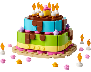 LEGO Holiday & Event 40815 - Birthday Party Cake - Authentic LEGO Set Image 10