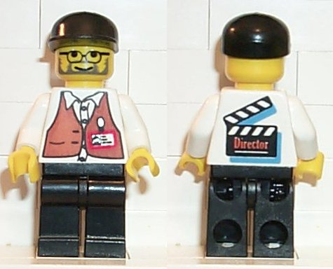 LEGO Minifigure stu002 - Director - Authentic LEGO Minifigure Main Image