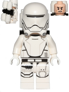 LEGO Minifigure sw0666 - First Order Flametrooper - Authentic LEGO Minifigure Main Image