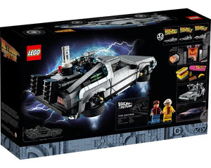 LEGO LEGO Ideas &#40;CUUSOO&#41; 10300 - Back to the Future Time Machine - Authentic LEGO Set Image 9