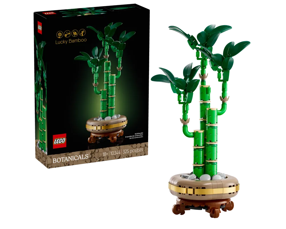 LEGO Botanicals 10344 - Lucky Bamboo - Authentic LEGO Set Main Image