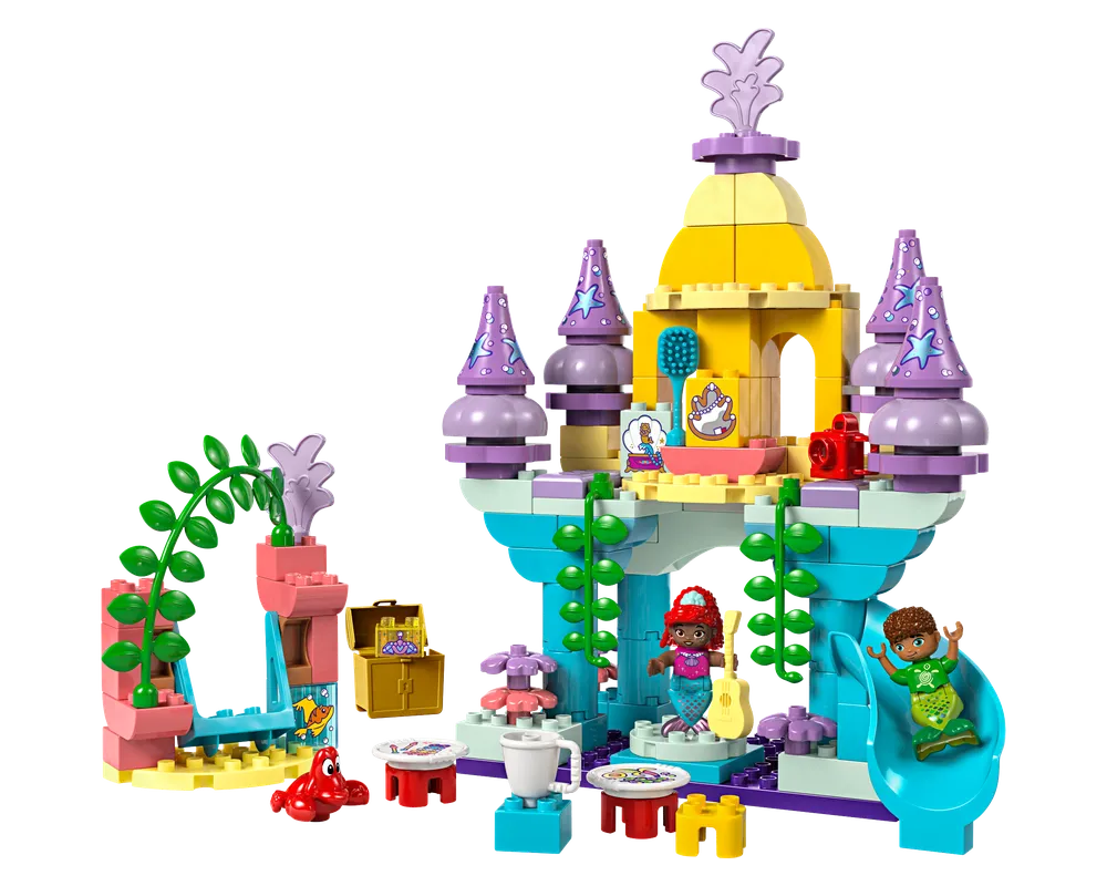 LEGO DUPLO 10435 - Ariel's Magical Underwater Palace - Authentic LEGO Set Image 2