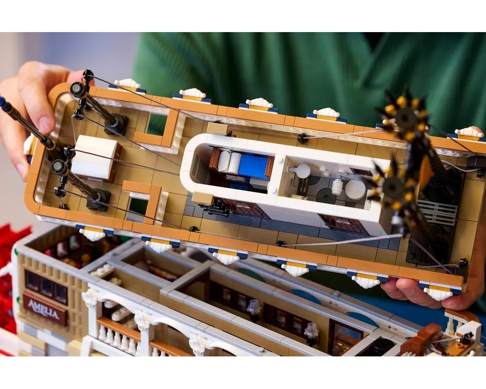 LEGO LEGO Ideas &#40;CUUSOO&#41; 21356 - River Steamboat - Authentic LEGO Set Image 10