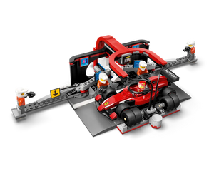 LEGO City 60443 - F1 Pit Stop & Pit Crew with Ferrari Car - Authentic LEGO Set Image 5