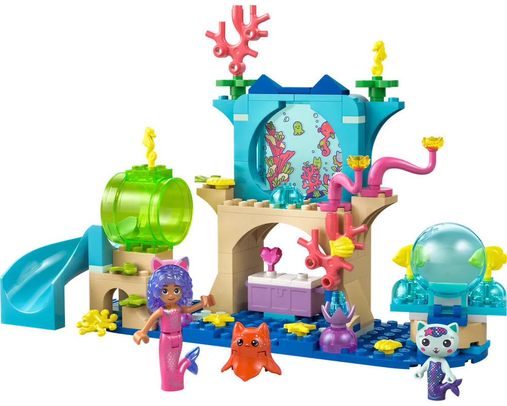LEGO Gabby's Dollhouse 11204 - Mermaid Gabby's Aquarium Adventure - Authentic LEGO Set Image 3