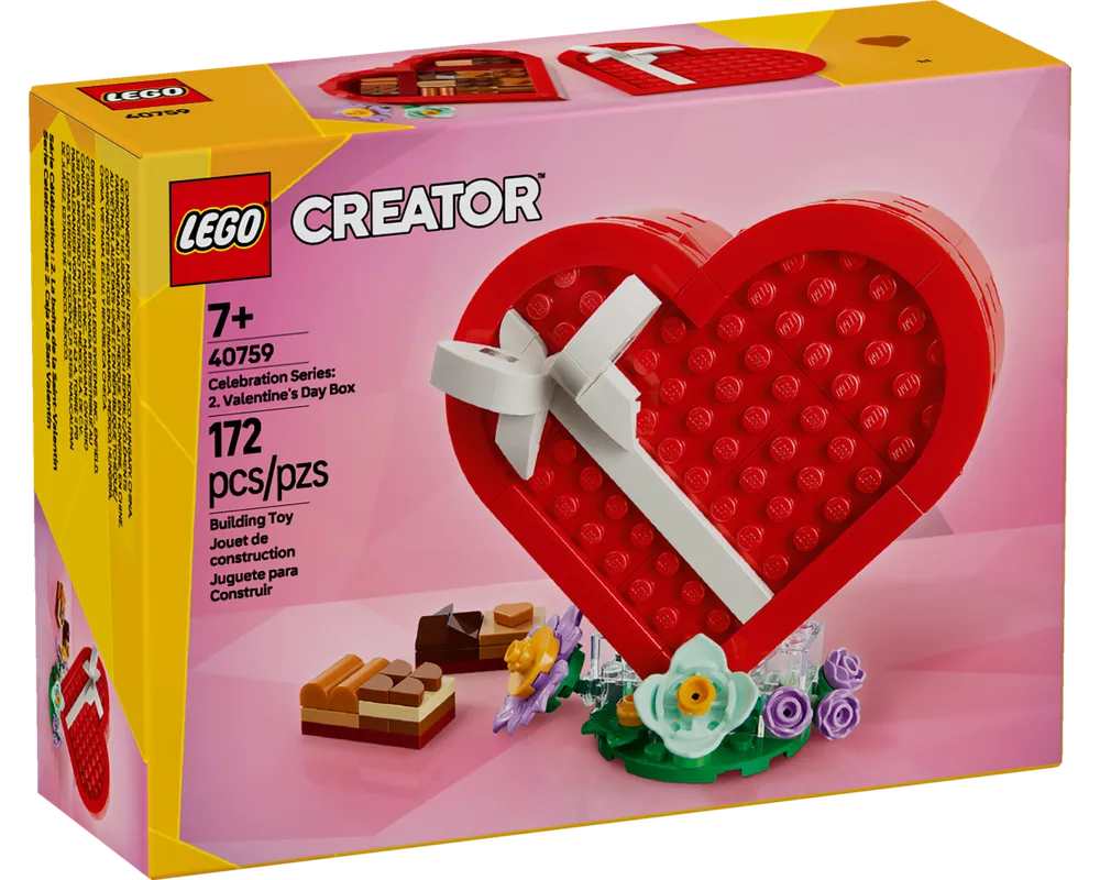LEGO Creator 40759 - Celebration Series: 2. Valentine&#39;s Day Box - Authentic LEGO Set Main Image