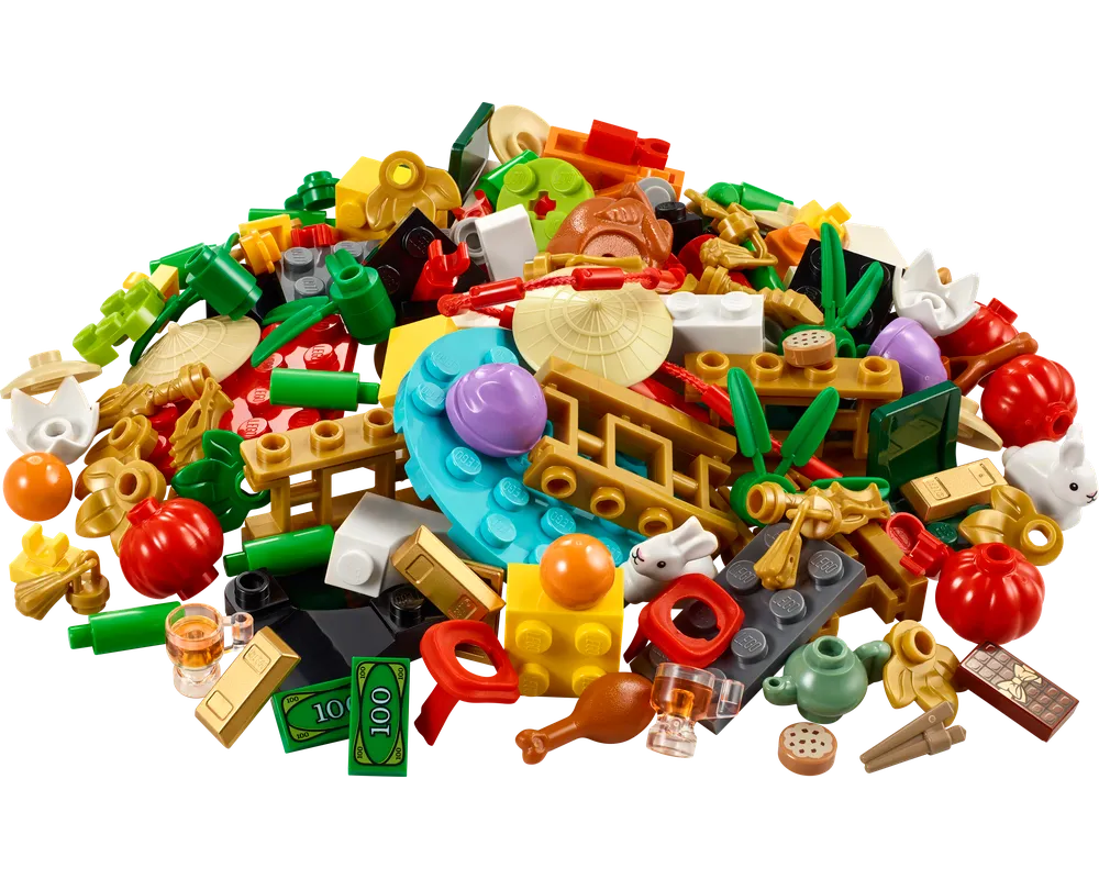 LEGO LEGO Brand 40605 - Lunar New Year VIP Add On Pack polybag - Authentic LEGO Set Main Image