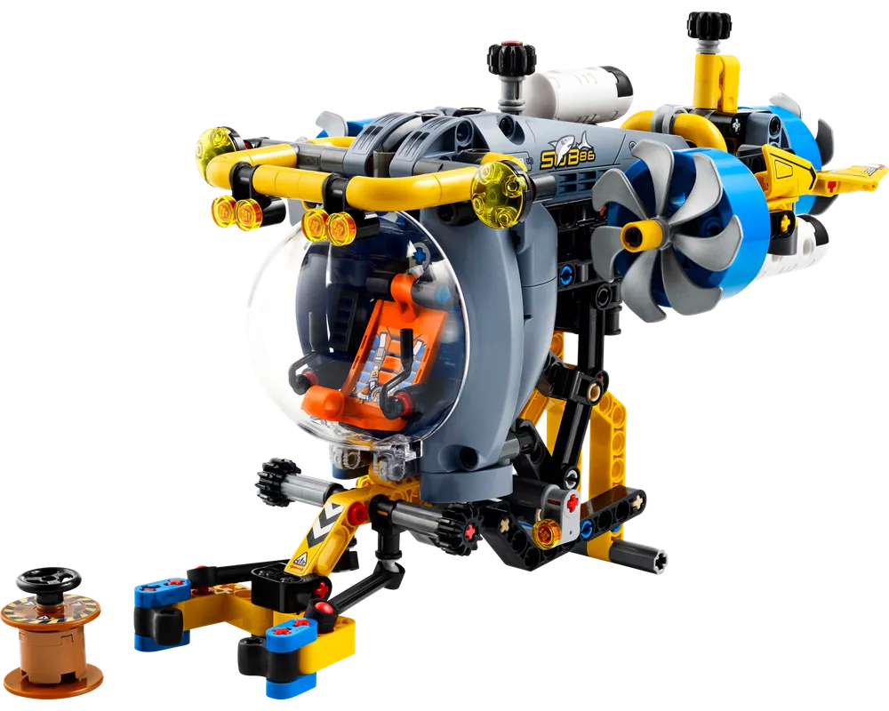 LEGO Technic 42201 - Deep-Sea Research Submarine - Authentic LEGO Set Image 2