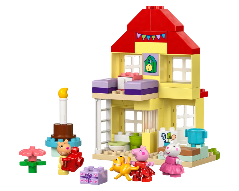 LEGO DUPLO 10433 - Peppa Pig Birthday House - Authentic LEGO Set Image 2