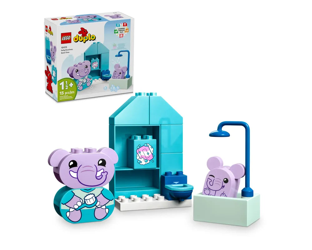LEGO DUPLO 10413 - Daily Routines: Bath Time - Authentic LEGO Set Main Image