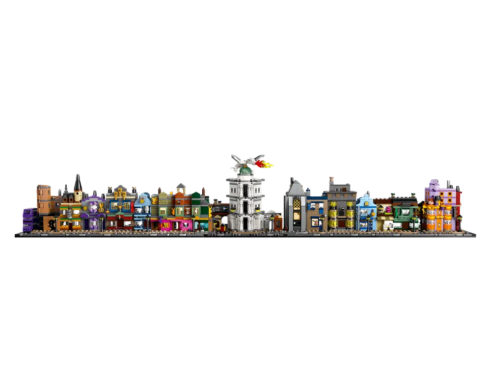 LEGO Harry Potter 76444 - Diagon Alley Wizarding Shops - Authentic LEGO Set Image 3