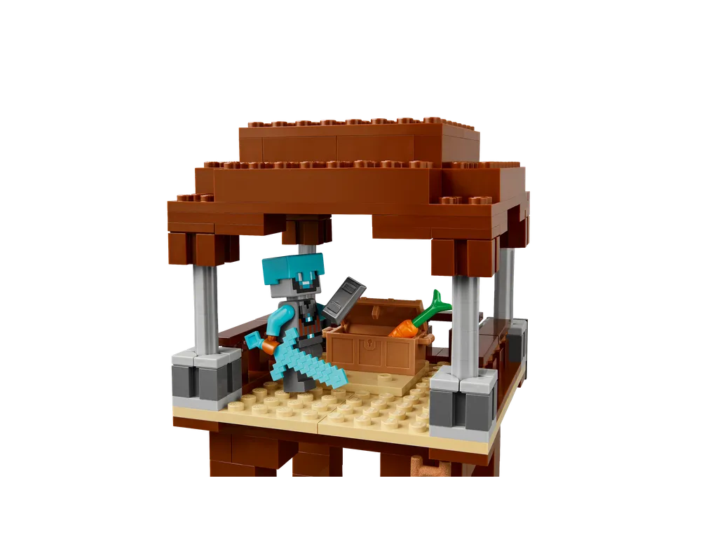 LEGO Minecraft 21278 - The Pillager Outpost and Ravager - Authentic LEGO Set Image 16