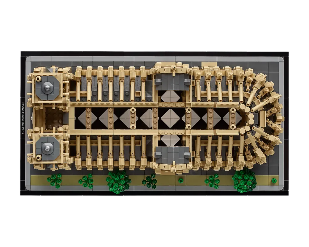 LEGO Architecture 21061 - Notre-Dame de Paris - Authentic LEGO Set Image 10
