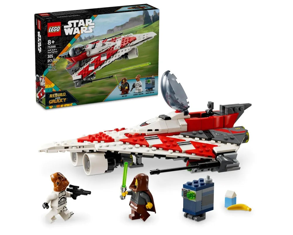 LEGO Star Wars 75388 - Jedi Bob's Starfighter - Authentic LEGO Set Main Image