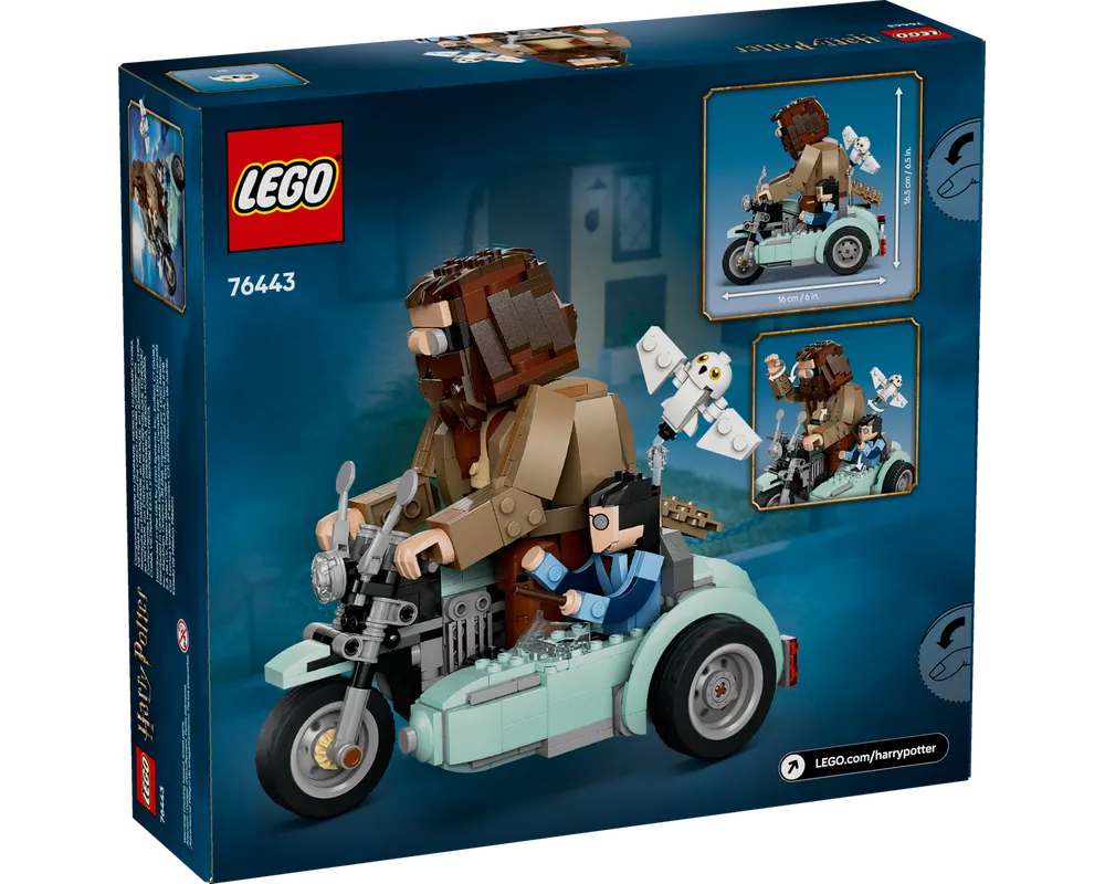 LEGO Harry Potter 76443 - Hagrid & Harry's Motorcycle Ride - Authentic LEGO Set Image 2