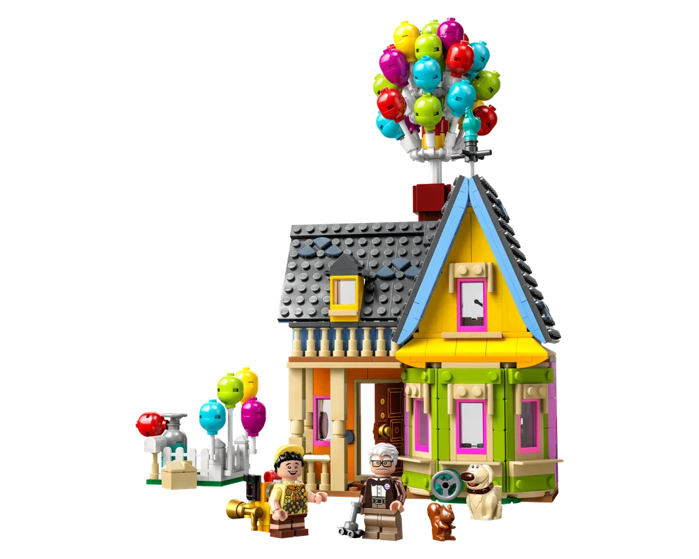 LEGO Disney 43217 - 'Up' House - Authentic LEGO Set Image 2