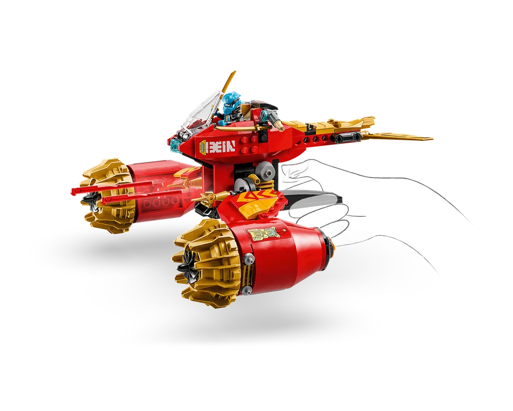 LEGO NINJAGO 71830 - Kai's Mech Storm Rider - Authentic LEGO Set Image 9