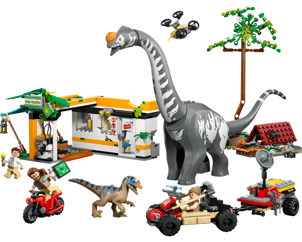 LEGO Jurassic World 76973 - Raptor & Titanosaurus Tracking Mission - Authentic LEGO Set Image 13