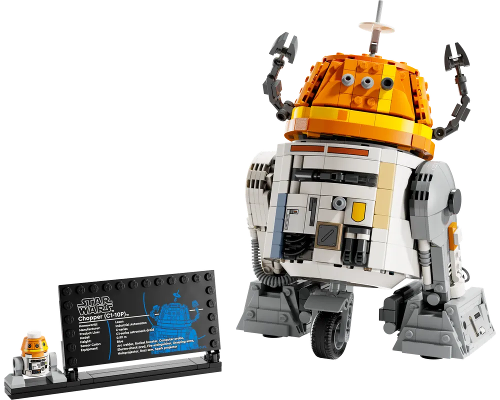 LEGO Star Wars 75416 - Chopper (C1-10P) - Authentic LEGO Set Image 2