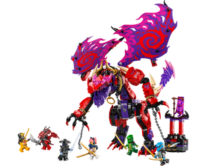 LEGO NINJAGO 71832 - Thunderfang Dragon of Chaos - Authentic LEGO Set Image 2