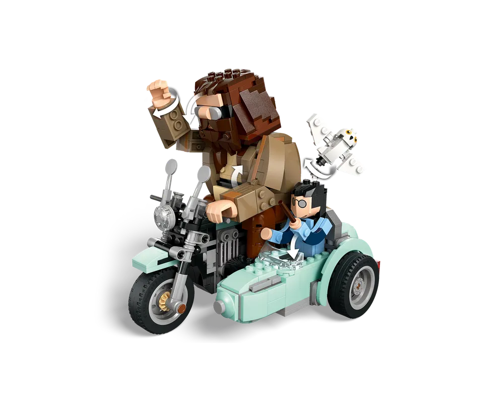 LEGO Harry Potter 76443 - Hagrid & Harry's Motorcycle Ride - Authentic LEGO Set Image 4