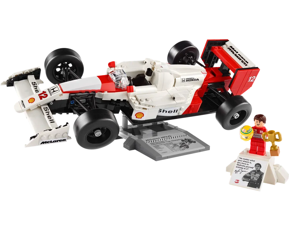 LEGO Creator 10330 - McLaren MP4/4 & Ayrton Senna - Authentic LEGO Set Image 2
