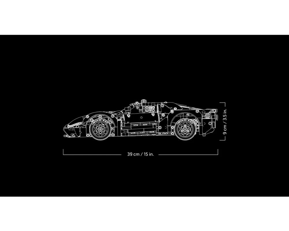 LEGO Technic 42154 - 2022 Ford GT - Authentic LEGO Set Image 11