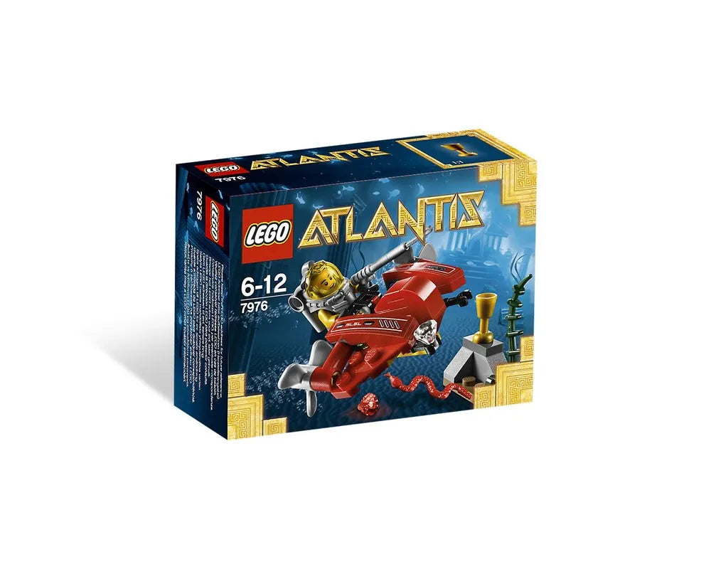 LEGO Atlantis 7976 - Ocean Speeder - Authentic LEGO Set Main Image