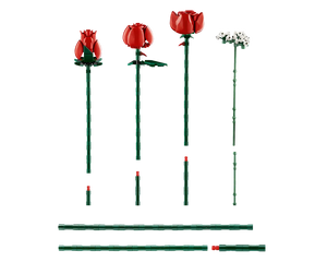 LEGO Botanicals 10328 - Bouquet of Roses - Authentic LEGO Set Image 6
