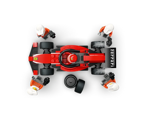 LEGO City 60443 - F1 Pit Stop & Pit Crew with Ferrari Car - Authentic LEGO Set Image 6