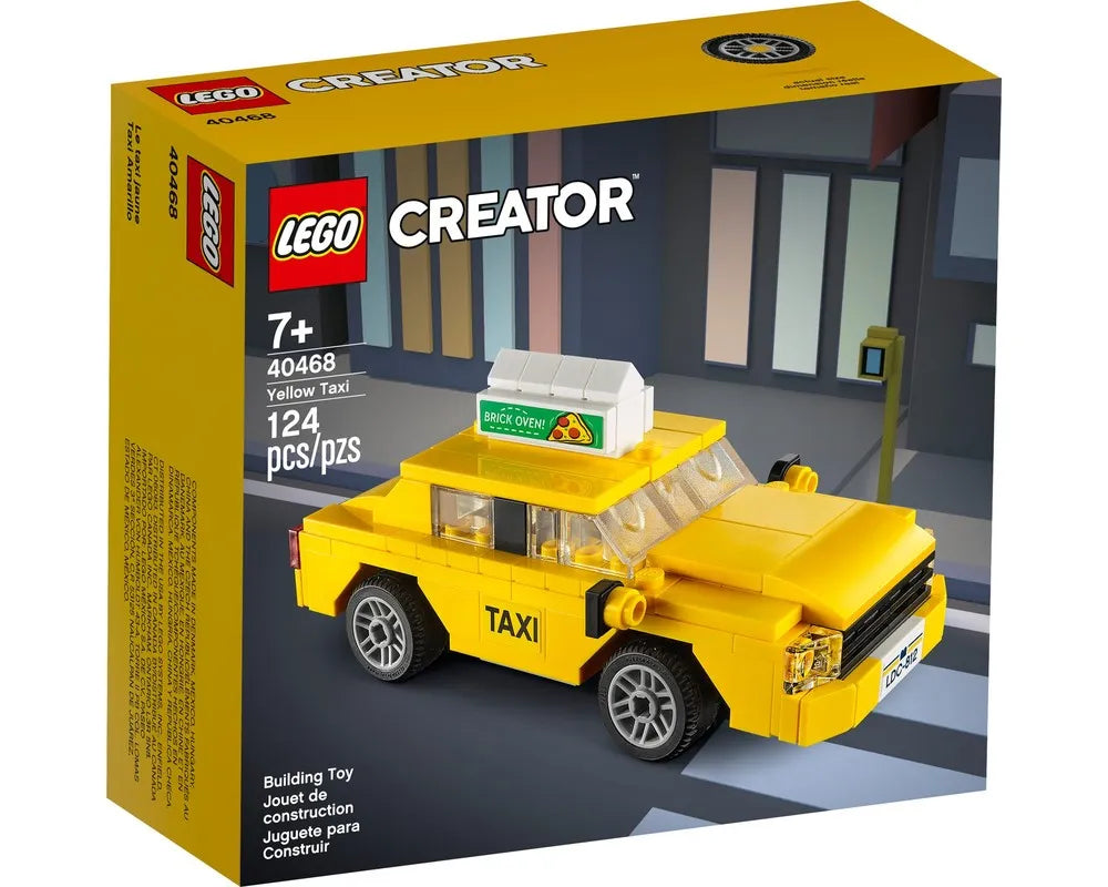 LEGO Creator 40468 - Yellow Taxi - Authentic LEGO Set Main Image