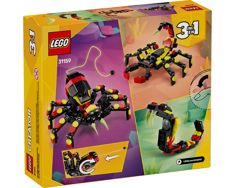 LEGO Creator 31159 - Surprising Spider - Authentic LEGO Set Image 2