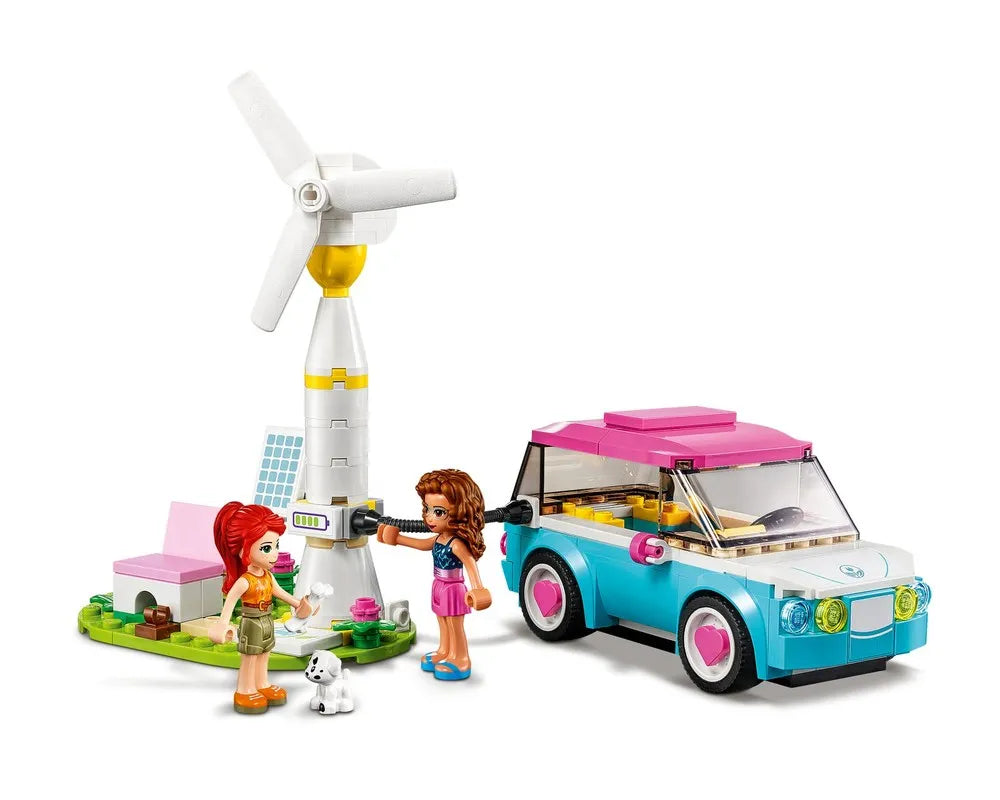 LEGO Friends 41443 - Olivia&#39;s Electric Car - Authentic LEGO Set Image 5