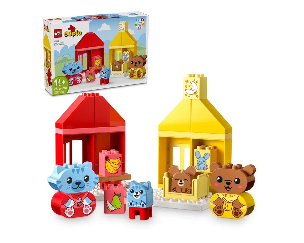 LEGO DUPLO 10414 - Daily Routines: Eating & Bedtime - Authentic LEGO Set Main Image