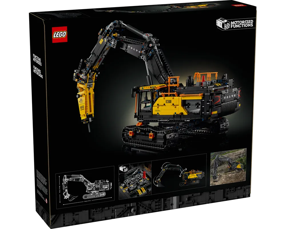 LEGO Technic 42215 - Volvo EC500 Hybrid Excavator - Authentic LEGO Set Image 2