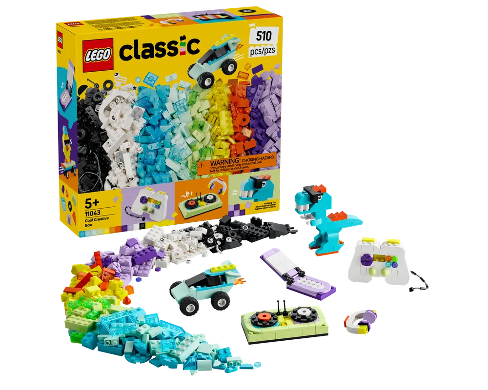 LEGO Classic 11043 - Cool Creative Box - Authentic LEGO Set Main Image