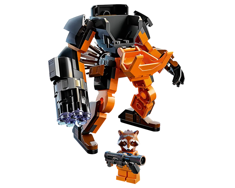 =LEGO Super Heroes 76243 - Rocket Mech Armor - Authentic LEGO Set Image 4
