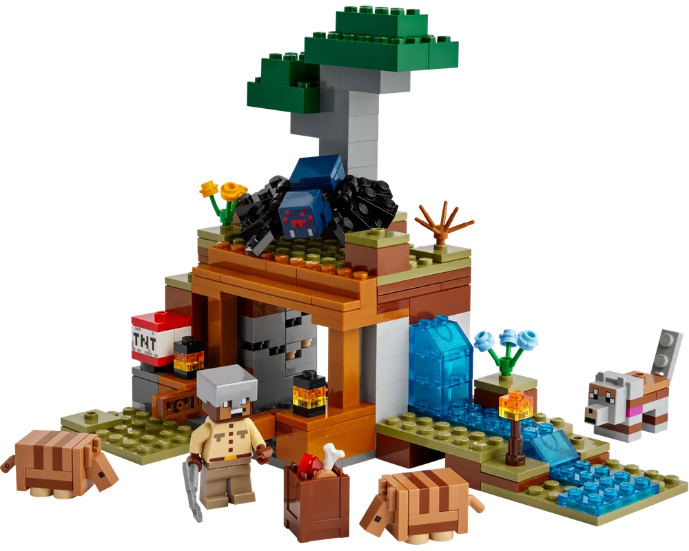LEGO Minecraft 21269 - The Armadillo Mine Expedition - Authentic LEGO Set Image 2