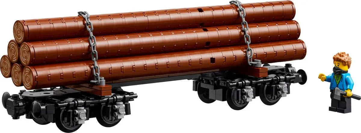 LEGO BrickLink Designer Program 910035 - Logging Railway - Authentic LEGO Set Image 2
