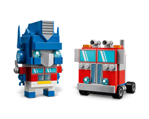 LEGO BrickHeadz 40803 - Optimus Prime Robot & Vehicle - Authentic LEGO Set Image 4