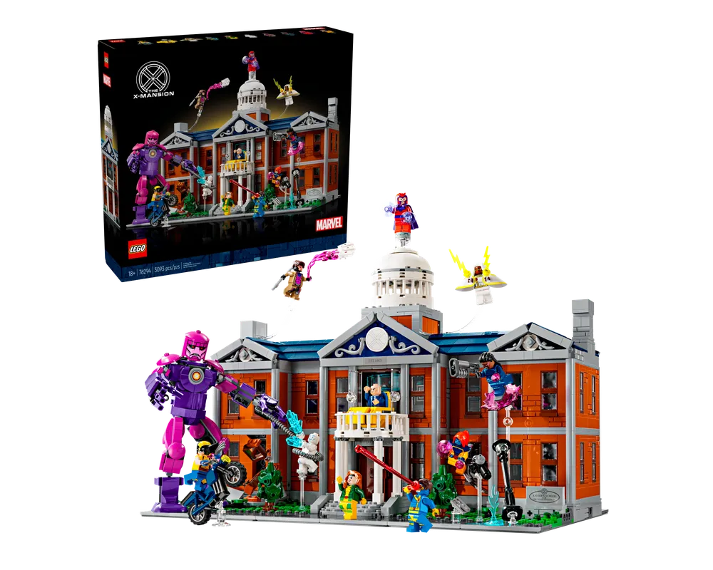 LEGO Super Heroes 76294 - X-Men: The X-Mansion - Authentic LEGO Set Main Image