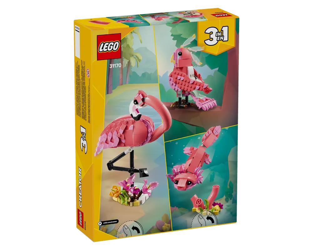 LEGO Creator 31170 - Pink Flamingo - Authentic LEGO Set Image 3