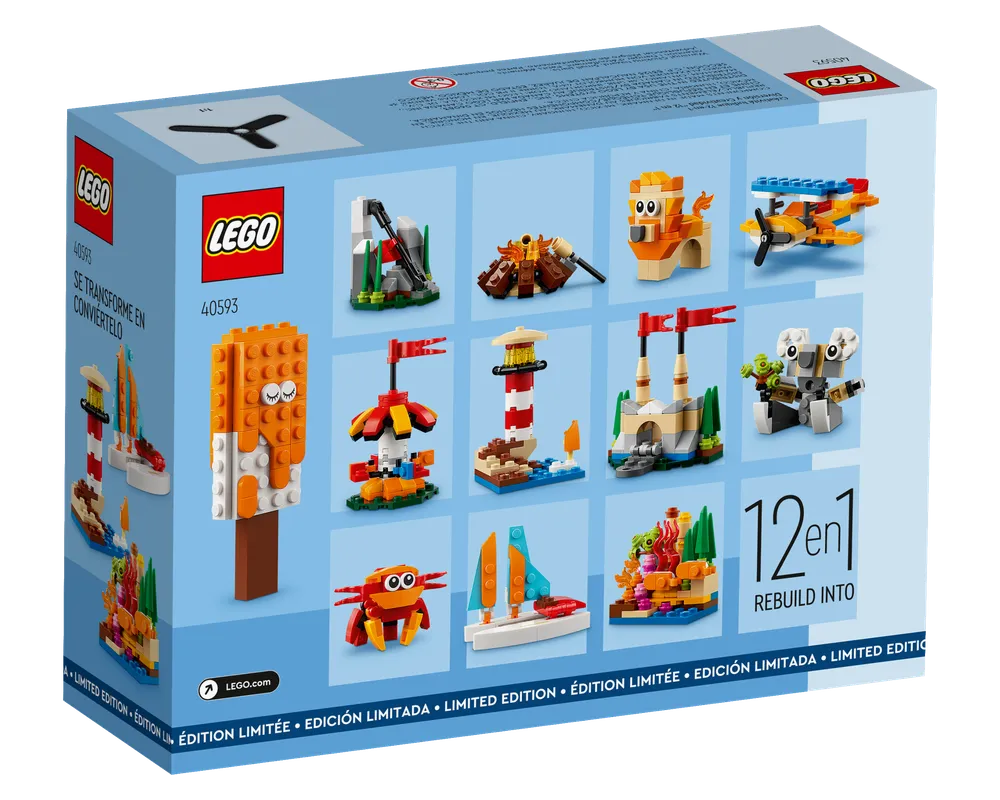 LEGO Promotional 40593 - Fun Creativity 12-in-1 - Authentic LEGO Set Image 2