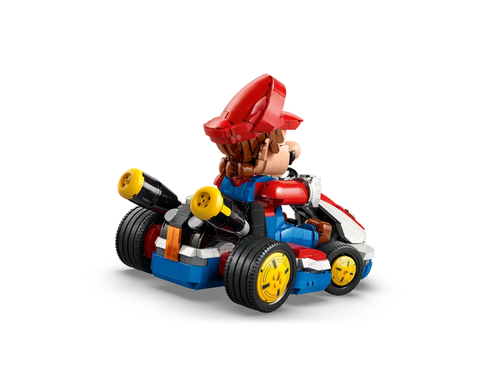 LEGO Super Mario 72037 - Mario Kart – Mario & Standard Kart - Authentic LEGO Set Image 17