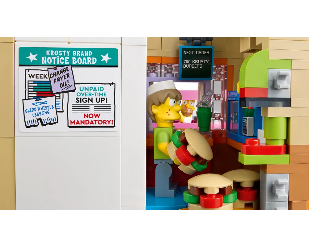 LEGO The Simpsons 10352 - 1 - The Simpsons: Krusty Burger - Authentic LEGO Set Image 27