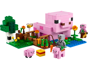 LEGO Minecraft 21268 - The Baby Pig House - Authentic LEGO Set Image 2