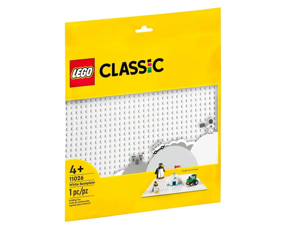 LEGO Classic 11026 - White Baseplate - Authentic LEGO Set Main Image