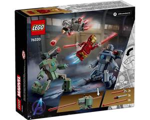 LEGO Super Heroes 76320 - Iron Man & War Machine vs. Hammer Drones - Authentic LEGO Set Image 2