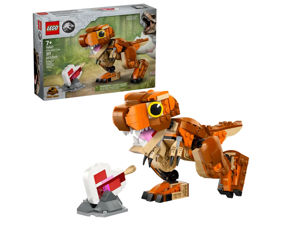 LEGO Jurassic World 76967 - Little Eatie: T. rex - Authentic LEGO Set Main Image